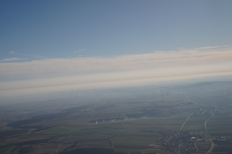 Over the bloody Windmills  east of Vienna