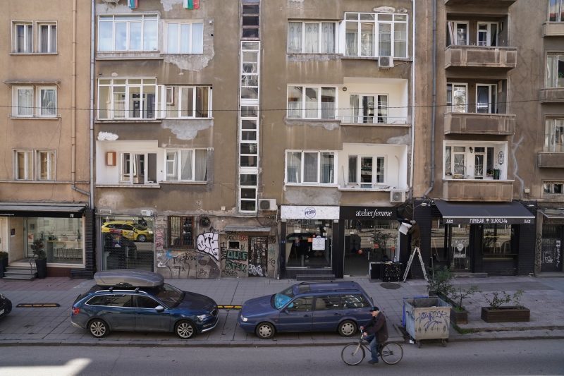 Gurko Street from the flat