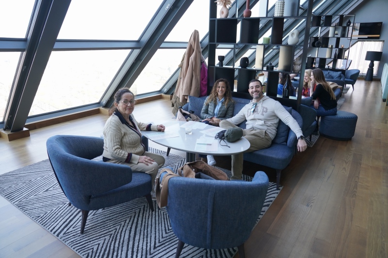 Brunch at the top of Grand Hotel Sofia