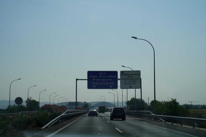 on the way to Narda´s flat