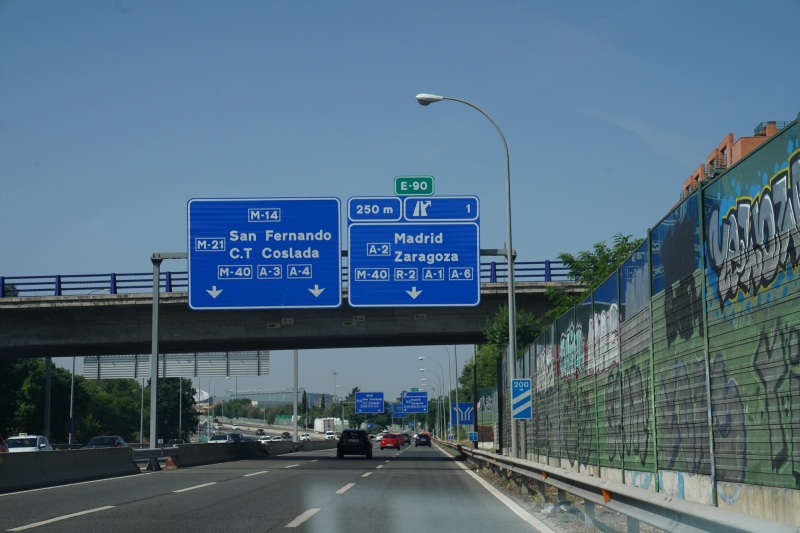 on our way to Narda´s flat