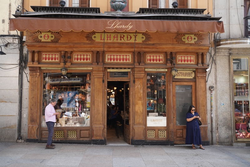 Restaurant Lhardy, a royal experience