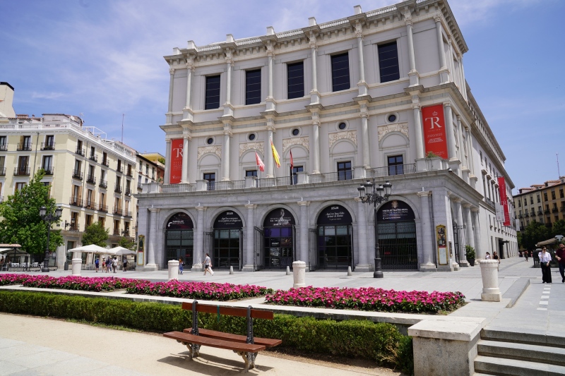 backside of the Teatro Real