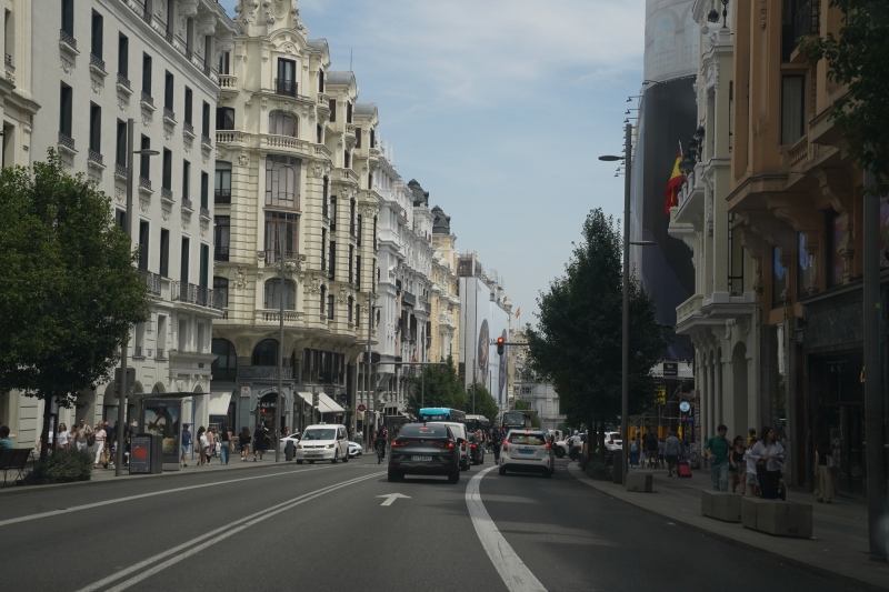 on our way to the appartement