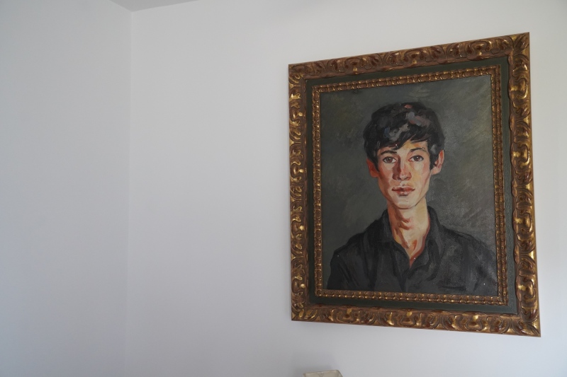 portrait of a thoughful young man