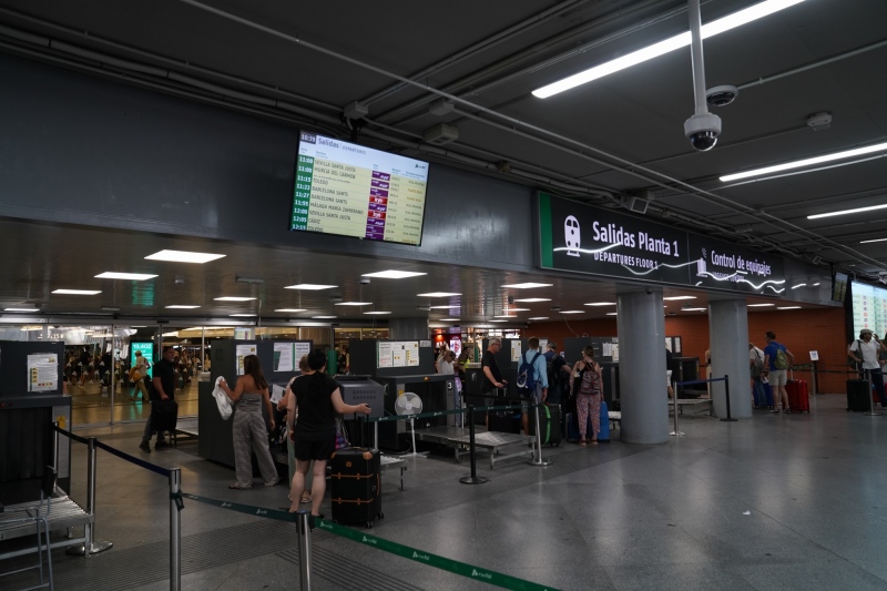 Passengers humilated by security measures ( as if it was a flight to NY )