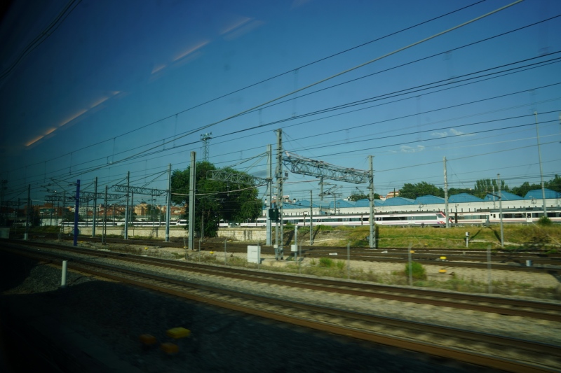 approaching Atocha station