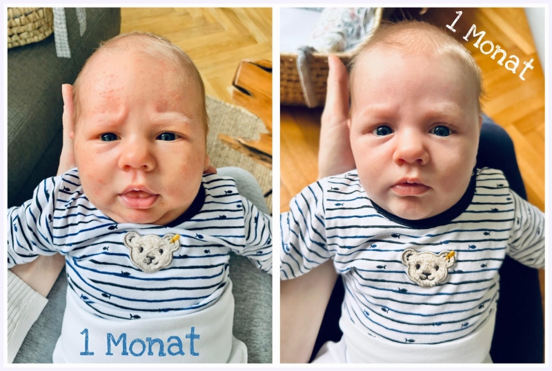 The youngest members of the Gasser-Gang, after one month of life on planet Earth ( the ugly one on the left is Leo )