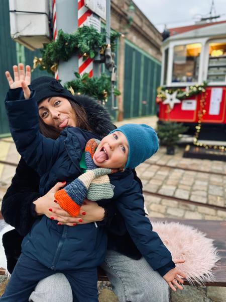 Bye, bye, we hope you liked the update ! ( Leo with aunt Camila at the Street-Car-Museum, Vienna )