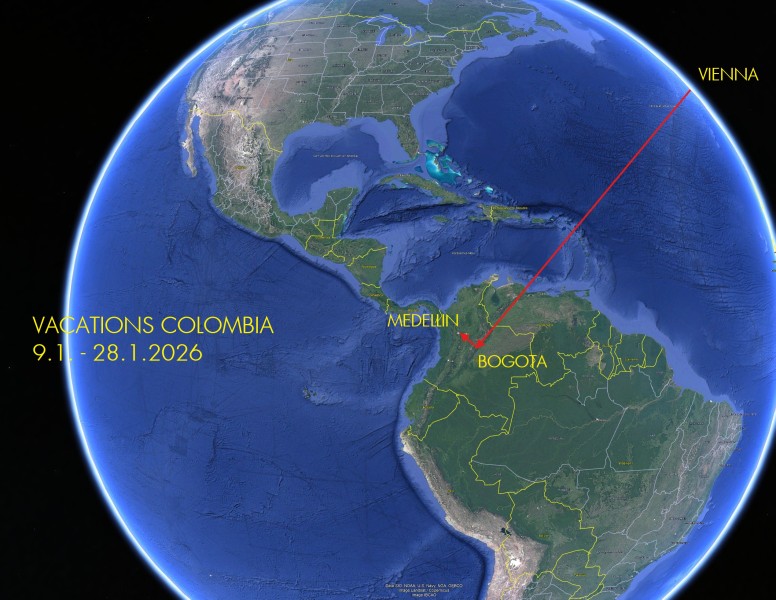 Vienna-Bogota-Medellin