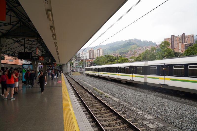 Estación de Metro por dentro
