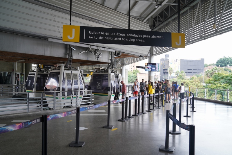 Cambio de Metro al Teleférico