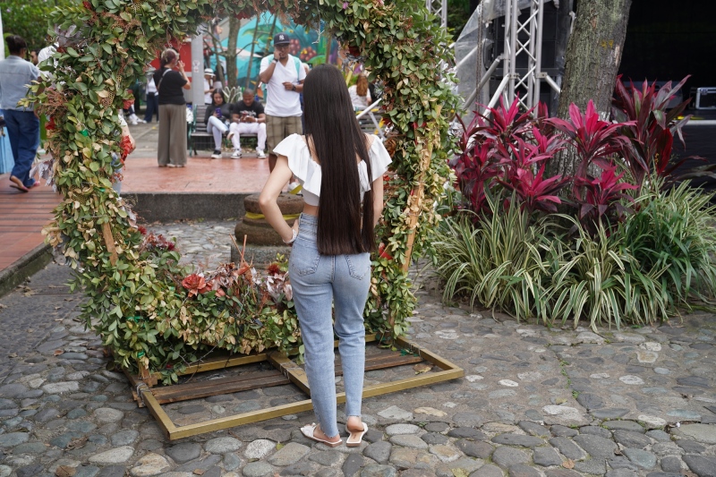 Clásica señorita Colombiana