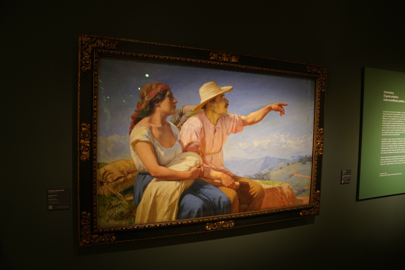 Francisco Antonio Cano (1865-1935), ´Horizontes´, Gran pintura, poco apreciado por intelectuales...