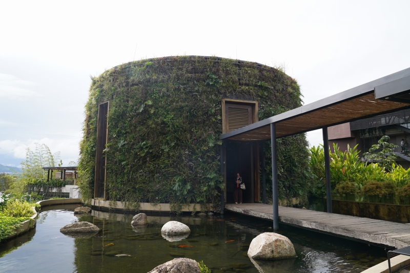 Lobby del hotel ´The Brown´, de afuera