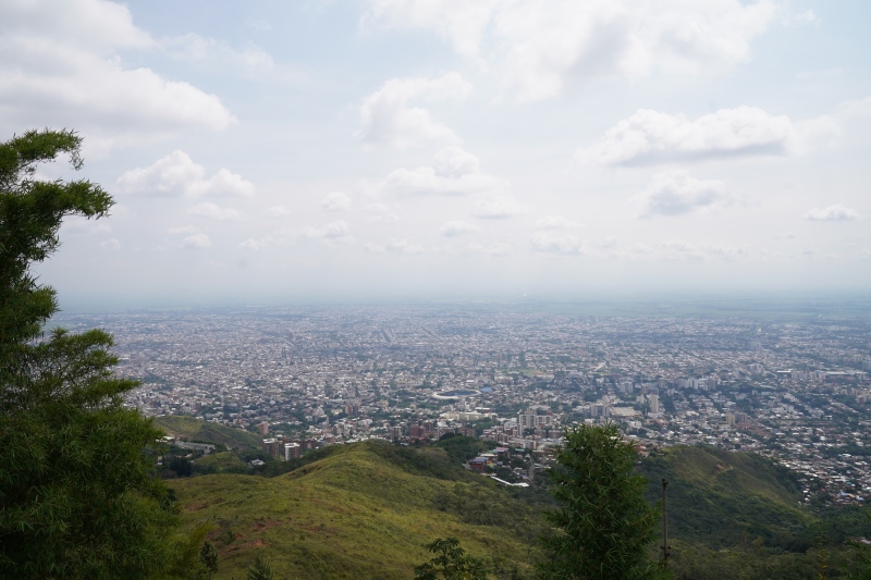 Vista de Cristo Rey a la ciudad de Cali