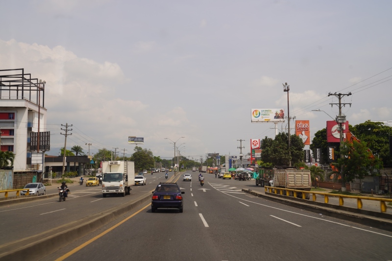 Saliendo de la ciudad para Ginebra