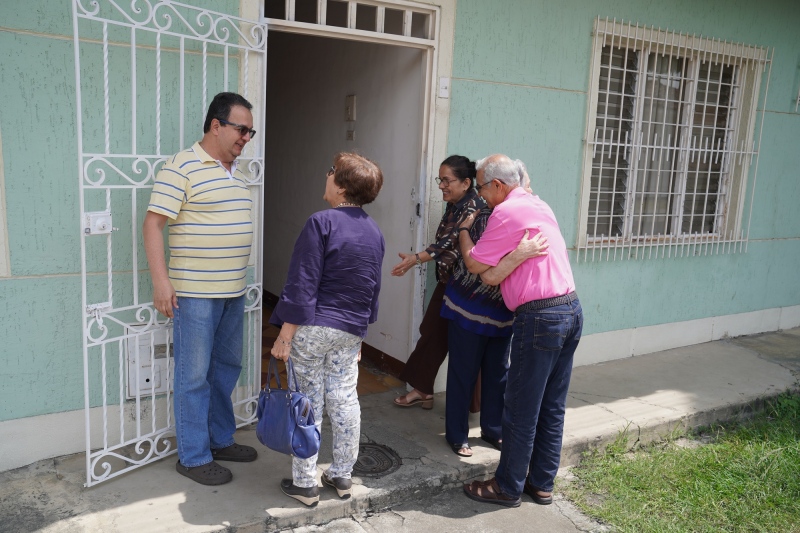 Legando a la casa de Melbita