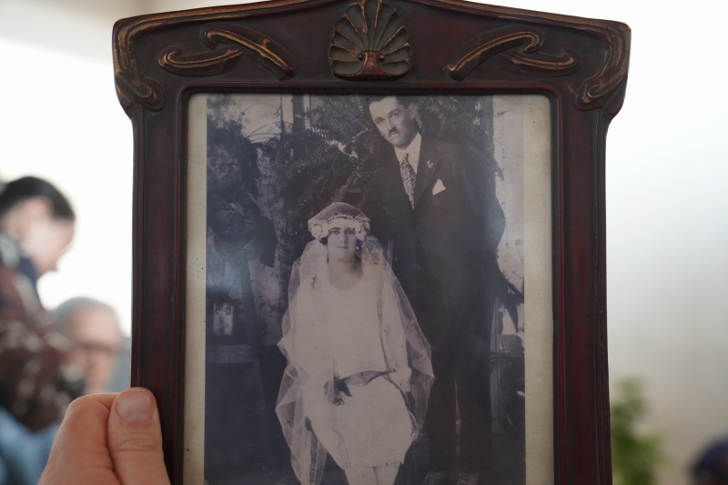 Foto matrimonio del tío Tirso with tía Rita