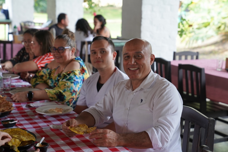 Francisco y el hijo Juan Pablo