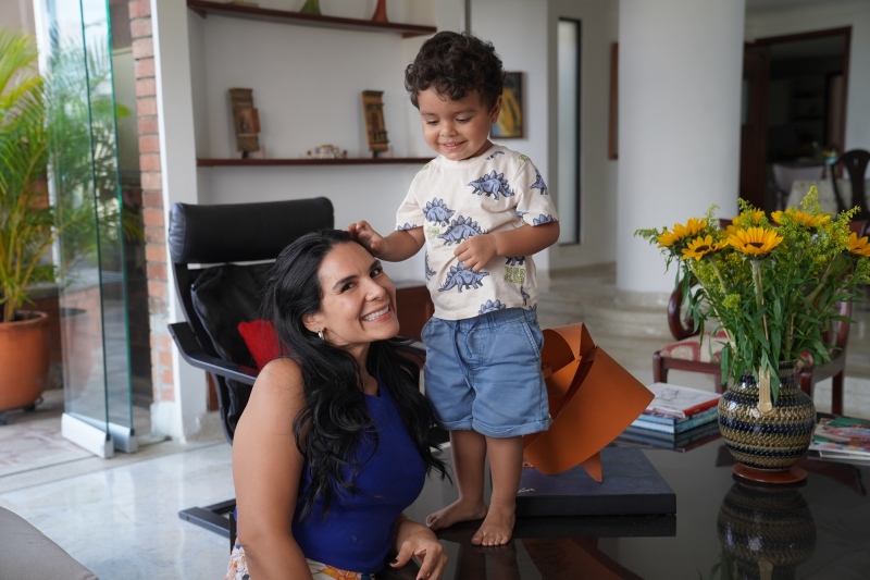 Visita de Angela con Lorenzo