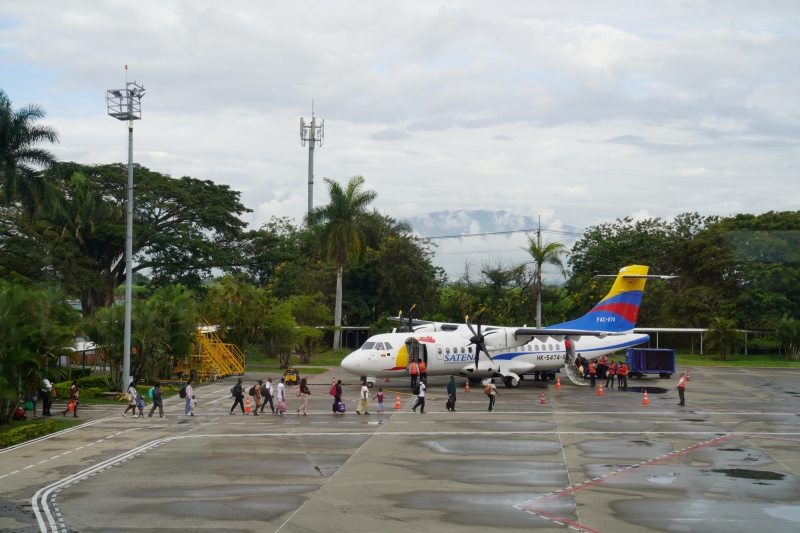 Un vuelo interno, obviamente