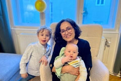 Granny with the boys