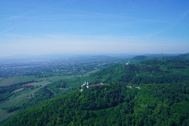 Leopoldsberg, where the Austrians with the Polish defeated the invading Turks 1683