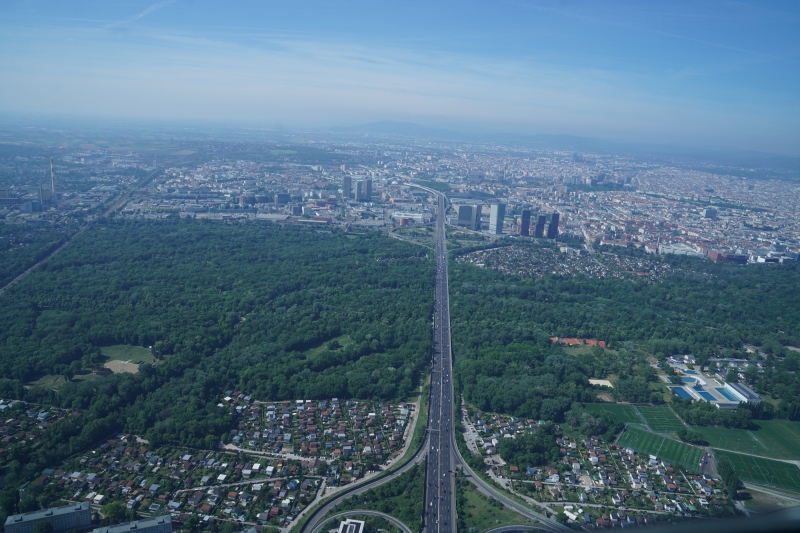 Highway A23 - the most frequented road in Austria ( > 190.000. cars per day )