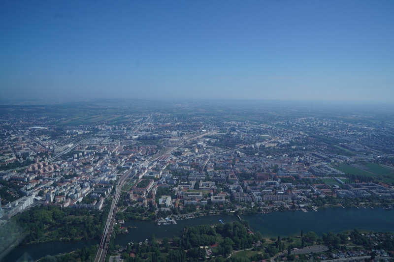 Trans-Danubia, North extension of Vienna beyond "Alte Donau"