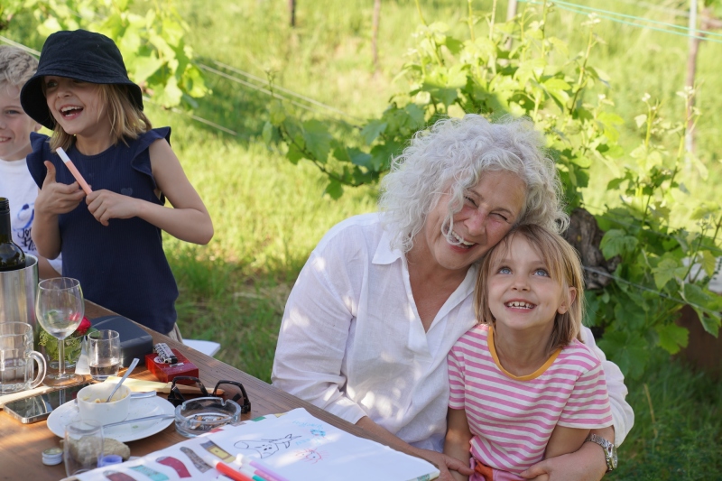Marion mit den Mädels