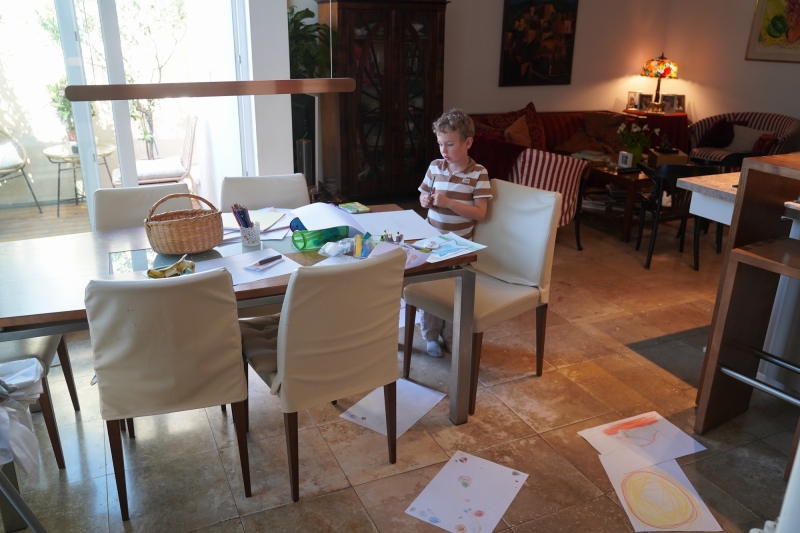 Leo, auf die Inspiration wartend