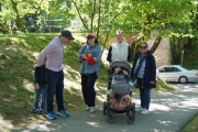 Paseo con la prole