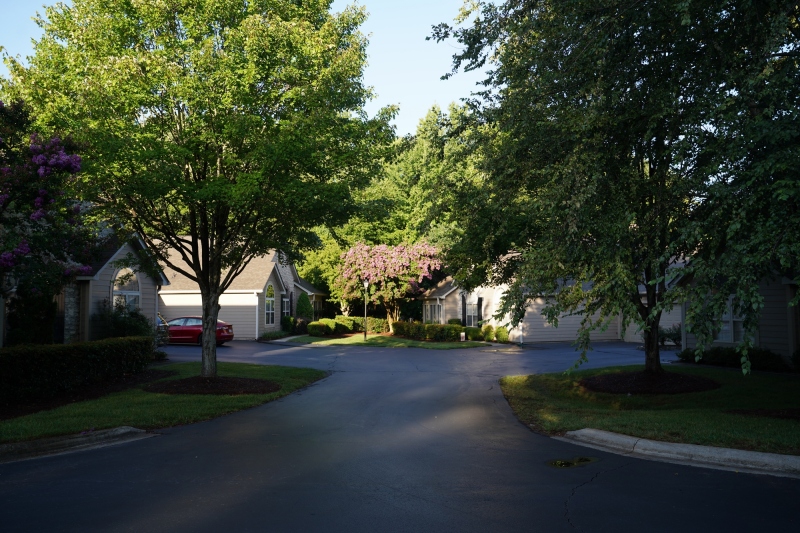 Looking back to 3040 Polo View LN
