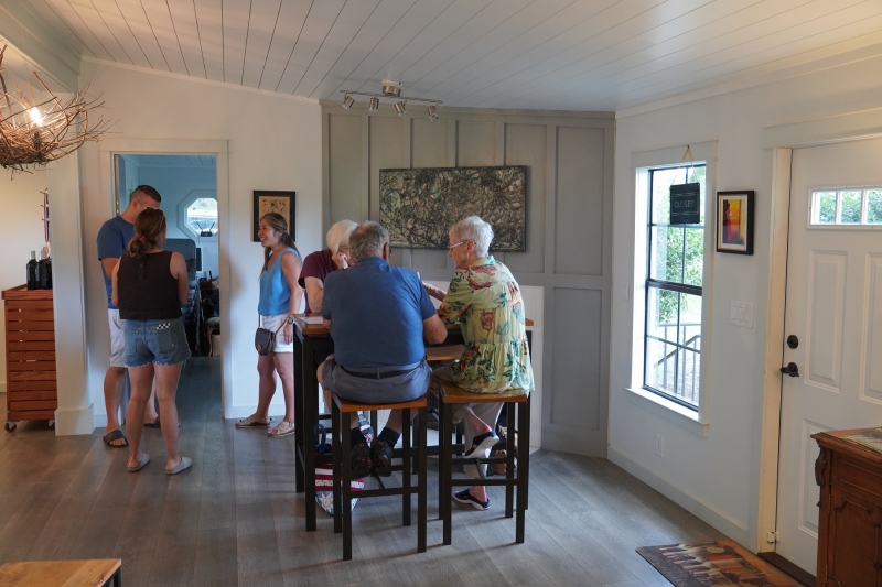 Wine-tasting at Kefir Winery near Monroe
