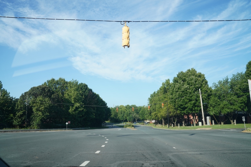 Sunday morning leaving Matthews for New Bern, Robert, oldfashioned still driving himself