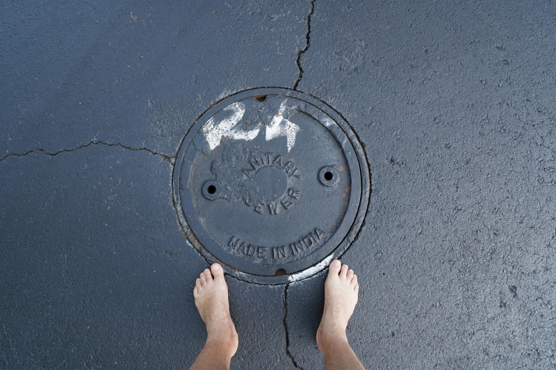 Tap made in India, feet made in Austria
