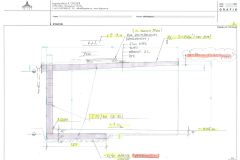 STR CAP Längsschnitt Carport mit Aufbau und Belastung