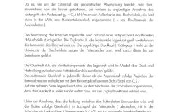 MET Auszug Statische Berechnung