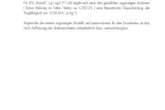MET Auszug Statische Berechnung
