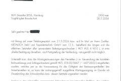 MET Auszug Gutachten
