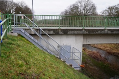 KLB Stahlstiege Zugang Widerlagerkammer 