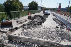 KLB Betonabbruch für Einbau neuer Dilatation