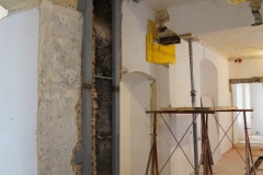 DOM STKO Unterfangung Decke nach Kaminabbruch eingebaut