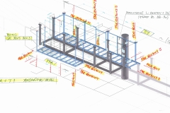 SST  Axonometrie Stegelemente T1, T1A