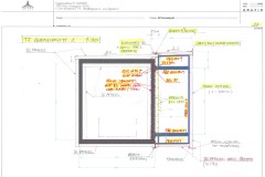 SST T5 Querschnitt 2 1:50  ( Bestand UK Rampe + Anbau Steg )