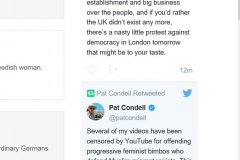 2018-10-19  Pat Condell, THE HERO,  thank goodness, he is on our side