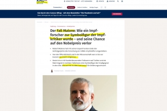 2022-01-02  diese Argumente haben mich vollends überzeugt : Dr. Malone ist eine Gefahr für die Menschheit