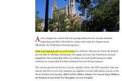 2022-02-22  no, stupid, Yale Law-School won´t pay a dime, the other students will pay