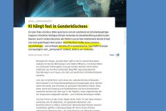 2023-03-12  vielleicht haben ´Genderklischees´, zum immensen Kummer der Fachleut:innen, doch etwas mit Realität zu tun